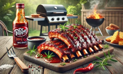 Dr Pepper BBQ pork ribs