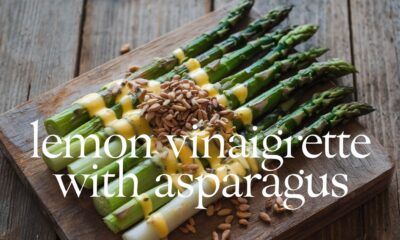 Lemon Vinaigrette with Asparagus