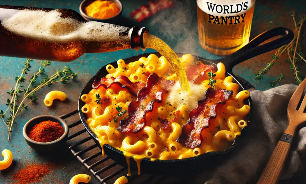 Mac'n Cheese with Bacon and Beer