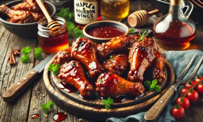 perfect grilled Buffalo chicken wings,