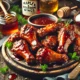 perfect grilled Buffalo chicken wings,