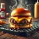 Ben Forte's Smashburgers with crispy edges