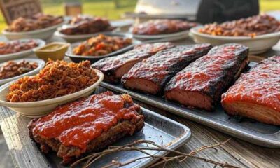 American regional barbecue styles featuring ribs, brisket, and pulled pork in 2025