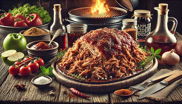 Easy Pulled Pork Recipe Finished Dish