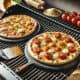 How to grill pizza using a pizza stone and grill grates