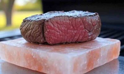 Himalayan Salt Block Filet Mignon Recipe on Grill