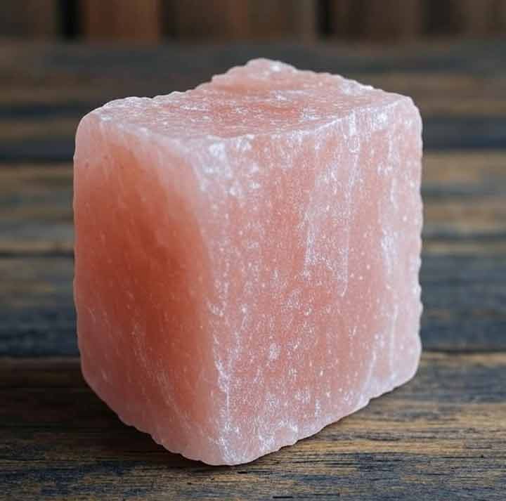 Himalayan salt block history from Khewra Mine.