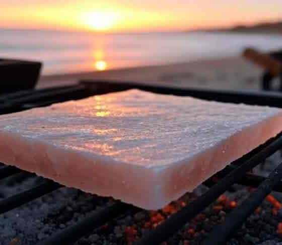 Himalayan salt block impact on the environment