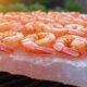 Using a Himalayan salt block on a grill safely.