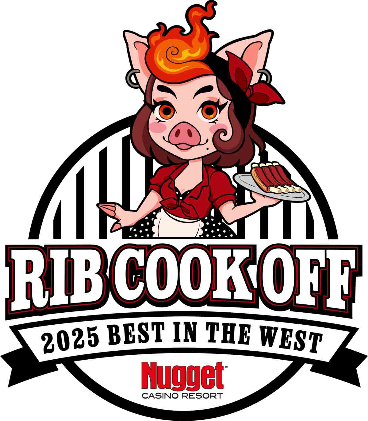 Nugget Rib Cook-Off 2025 logo