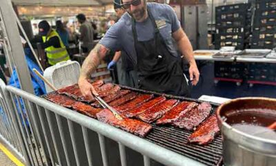 Pitmaster Grilling Ribs