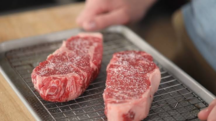 Dry brine steaks image courtesy of Omaha steaks - Popular BBQ Dry brine steaks image courtesy of Omaha steaks