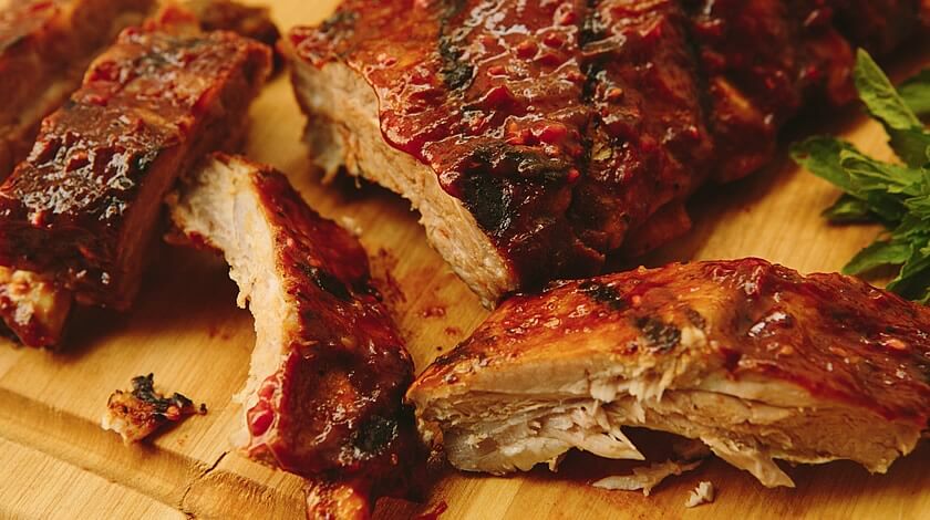 SPICE-RUB BABY BACK RIBS WITH CHIPOTLE BBQ SAUCE - Popular BBQ SPICE RUB BABY BACK RIBS WITH CHIPOTLE BBQ SAUCE