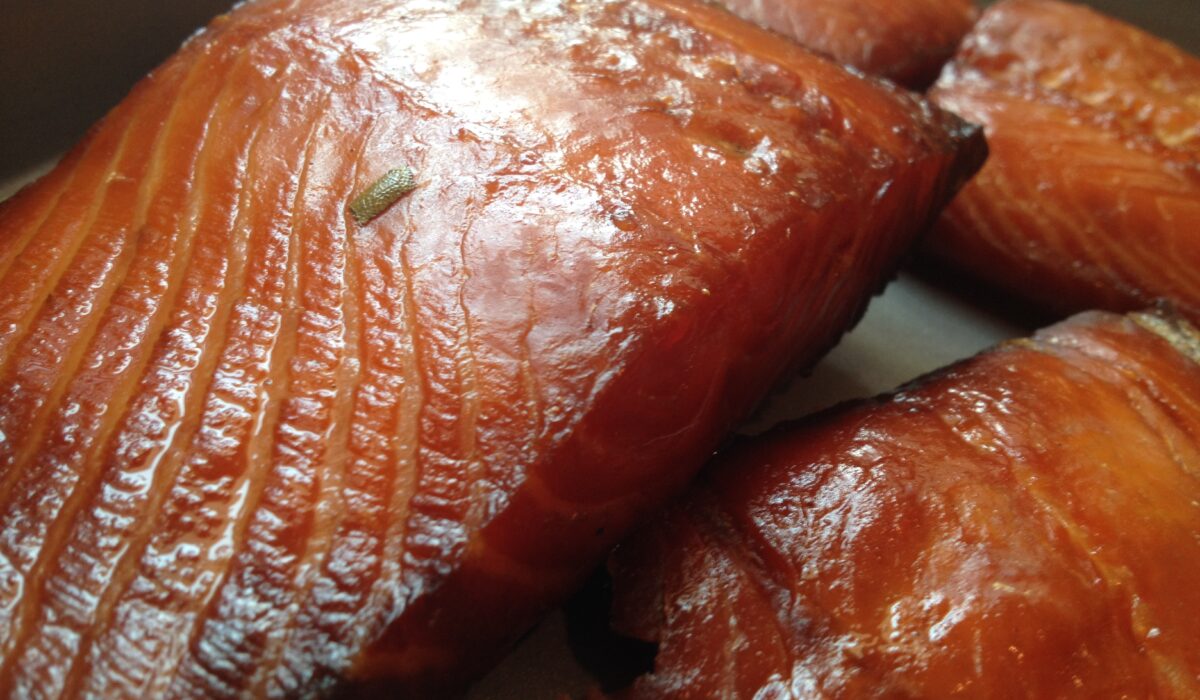 Smoking salmon on the big green egg image courtesy of big green egg - Popular BBQ Smoking salmon on the big green egg image courtesy of big green egg
