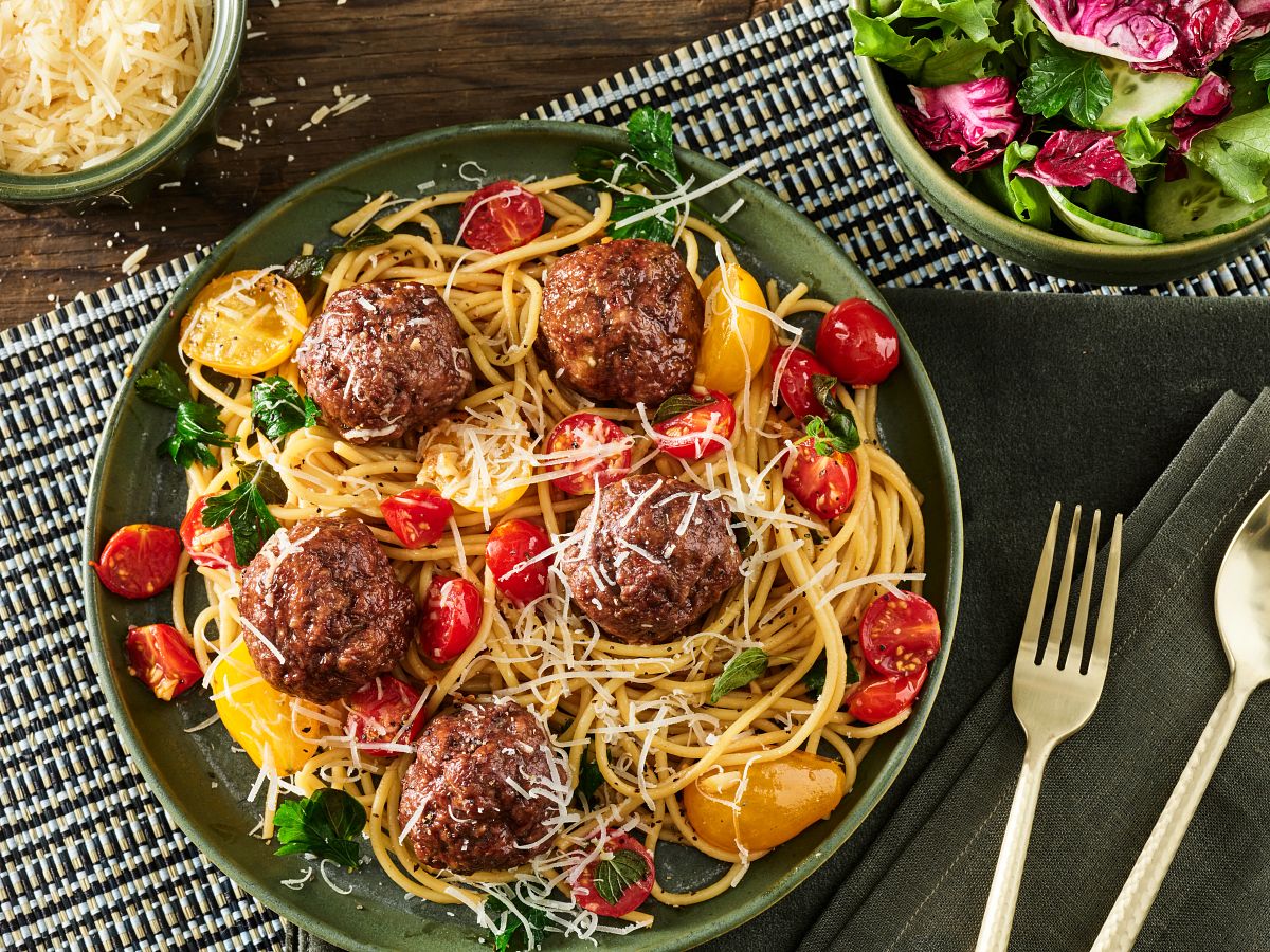 Baked Italian Meatballs 01tif - Popular BBQ Baked Italian Meatballs 01tif
