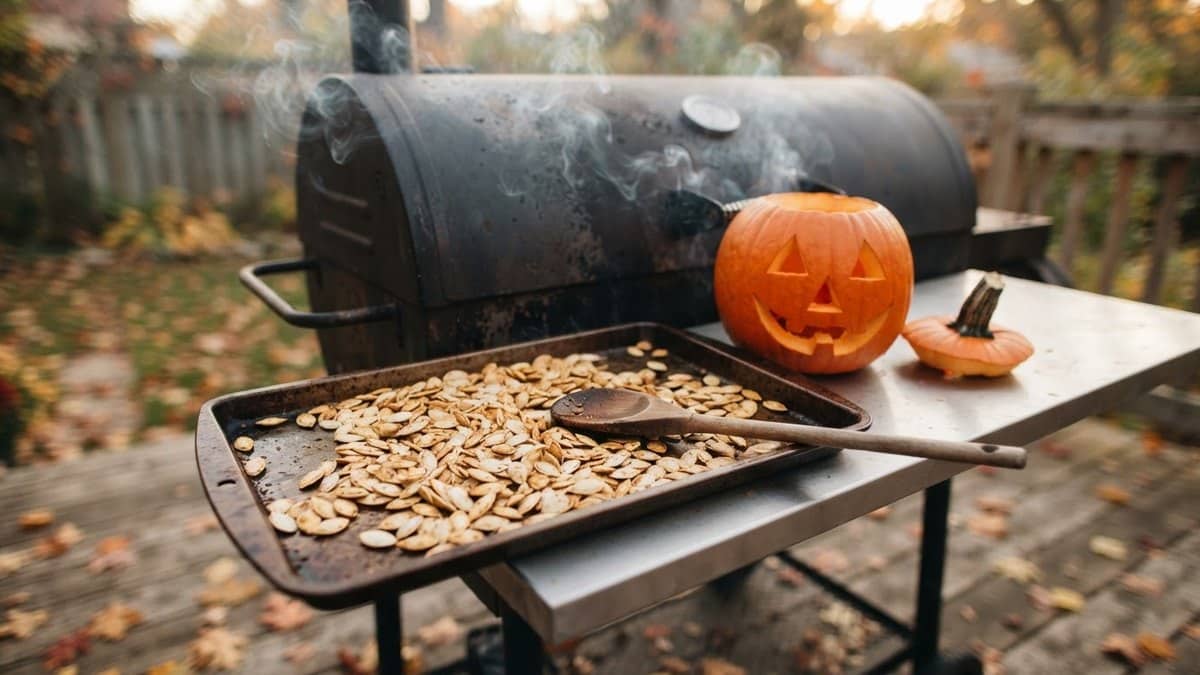 Smoked Pumpkin Seeds: Three Ways, Five Seasonings